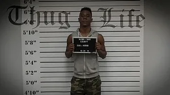GAY PATROL - Crooked Cops Bust A Black Thug And Fuck Him Real Good