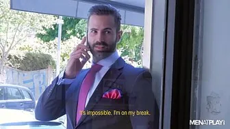 ALEX MULLER POUNDS HARD DANI ROBLES ON HIS BREAK